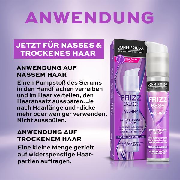 Immagine prodotto John Frieda Frizz Ease - Original Extra Strong 4 in 1 Serum (50 ml)