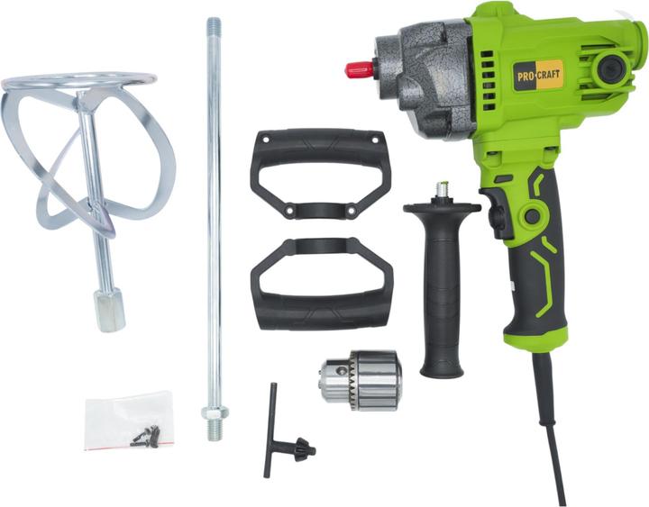Actual product image Procraft PS1750 Bohrmaschine und Rührwerk 1200 Watt 16 mm