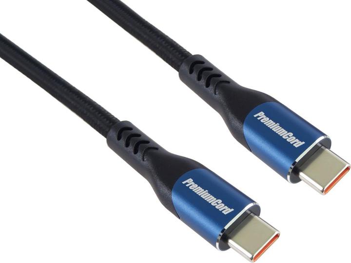 Produktbild PremiumCord USB-C Kabel, 1,5m/5A/100W/20Gbits (1.50 m, USB 3.2 Gen 2x2, 100 W)