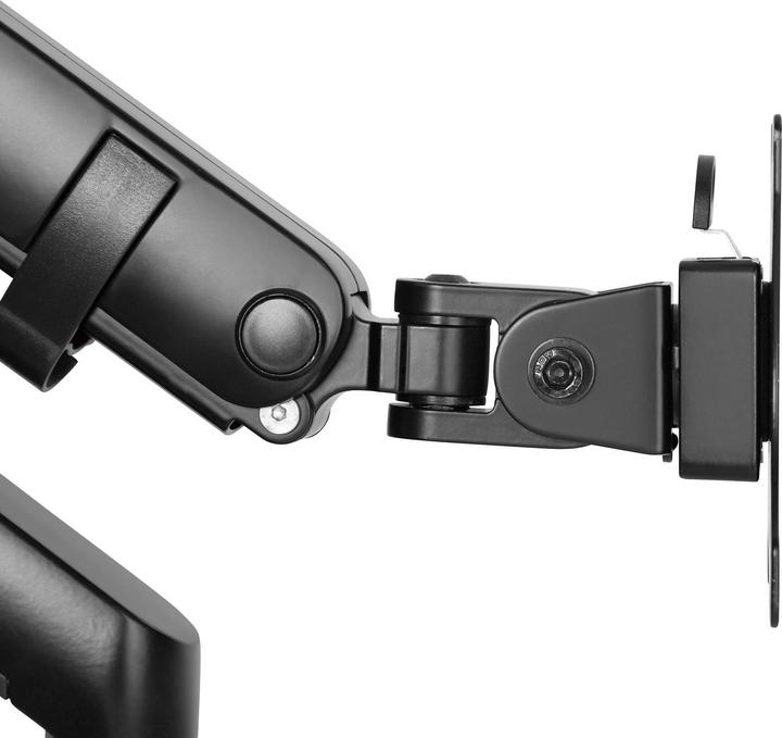 Produktbild Silverstone SST-ARM13- Single LCD LED Monitor Arm with mechanical spring design, adjustable, 90° Rot (Tisch, 32.01")
