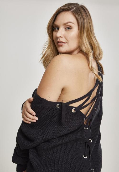 Immagine prodotto Urban Classics Maglione da donna con lacci sul retro (3XL)