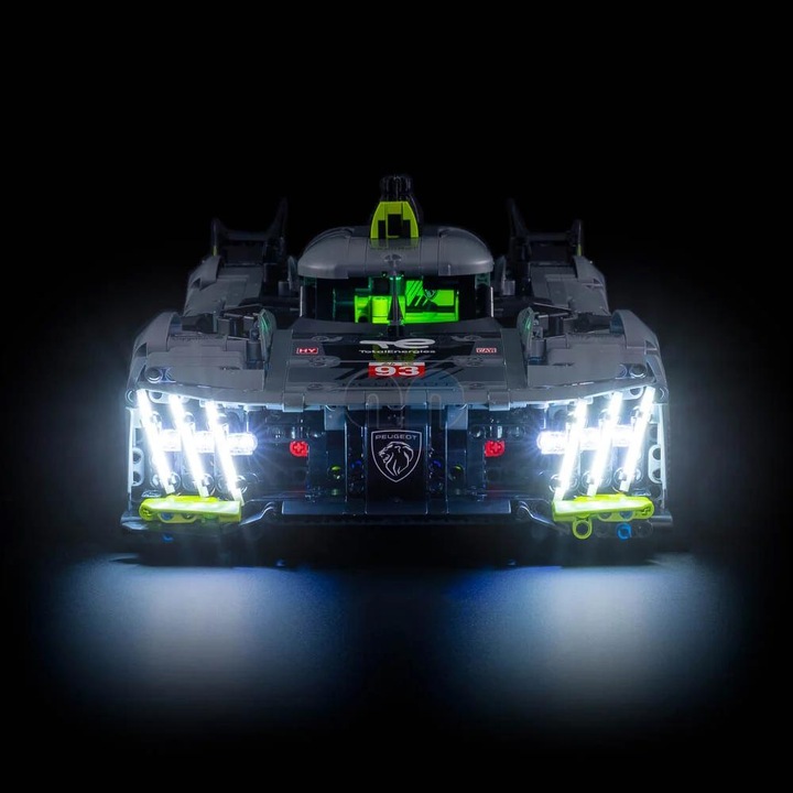 Produktbild Light my bricks LED Licht Set für LEGO Peugeot 9X8 24H Le Mans Hybrid Hypercar