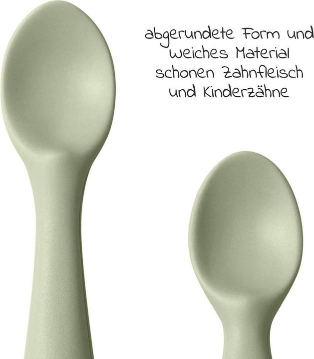 Actual product image Bibs Spoon Set Sage