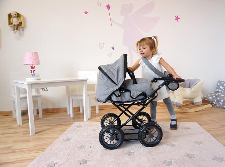 Produktbild Knorrtoys Puppenwagen Ruby - stone black