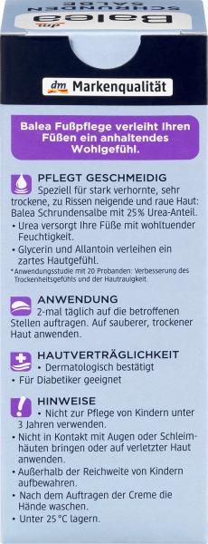 Actual product image dm Balea Canker ointment (Foot cream & foot gel, 50 ml)