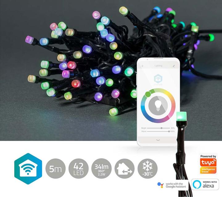Actual product image Nedis SmartLife Decorative LED Wi-Fi Android™ / IOS (5 m)