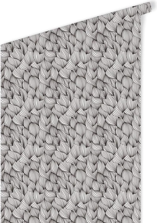 Produktbild Trenddeko Grafische Wellen - schwarzweiss (528 x 48 cm)