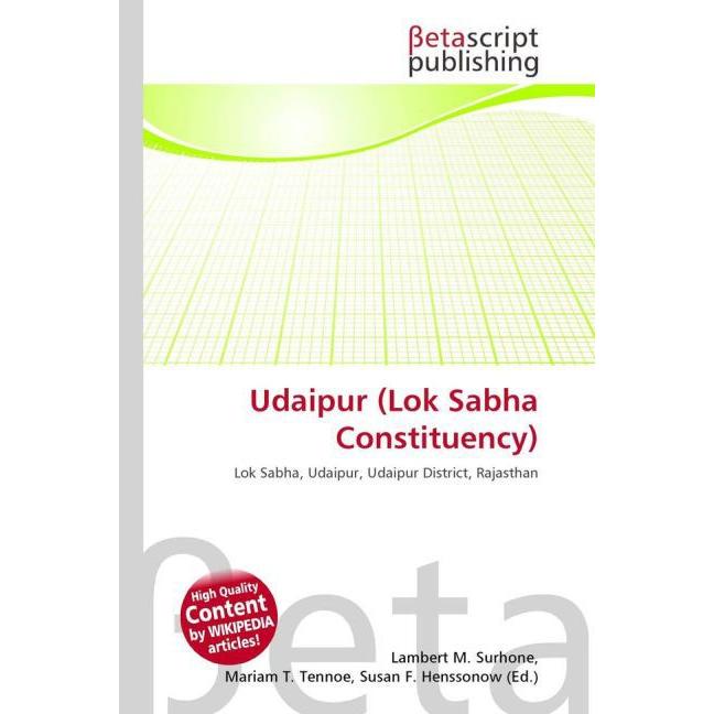 Udaipur (Lok Sabha Constituency), Fachbücher