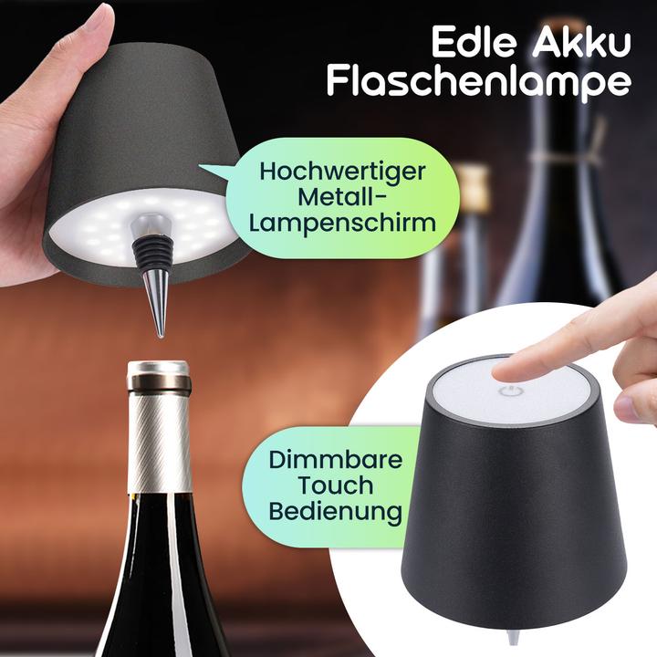 Produktbild Casativo Akku Flaschenlampe