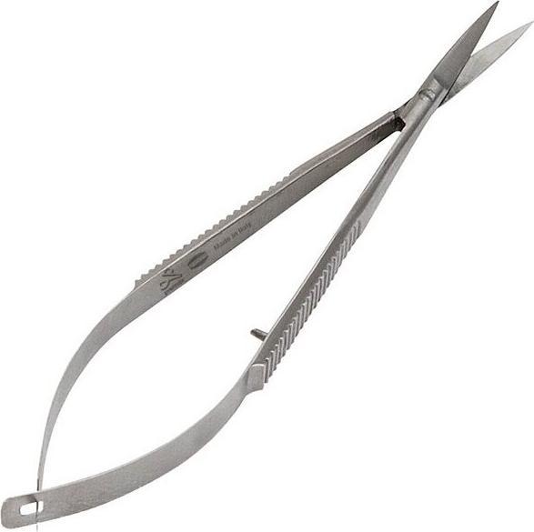 Actual product image Premax Embroidery tweezers scissors straight 120mm (12 cm)