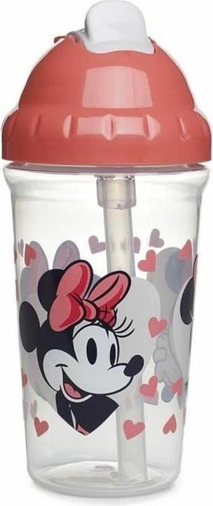 Disney Interactive Studios Auslaufsicherer Trinkhalmbecher 295 ml Minnie Collector (295 ml)