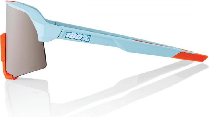 Actual product image 100% Brille S3 Soft Tact (Soft Tact Two Tone, HiPER Silver Chrome)