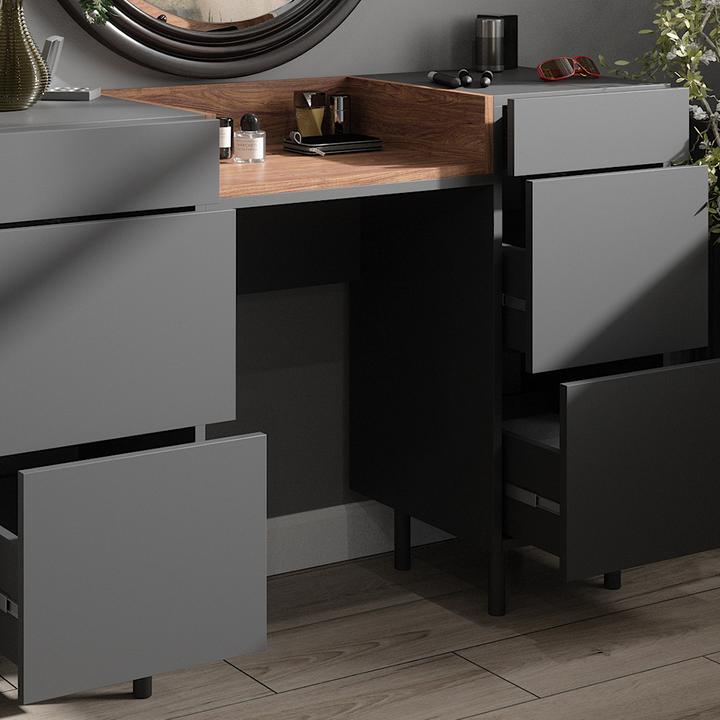 Produktbild Vicco Anika mit 6 Schubladen (120 x 40 x 80 cm)