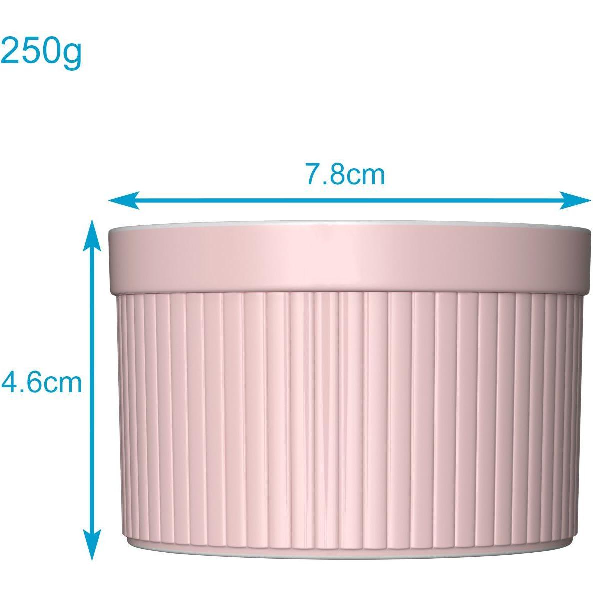Thumbnail - Intirilife 6-teiliges Set Souffléformen Auflaufförmchen, Auflaufform, Pink