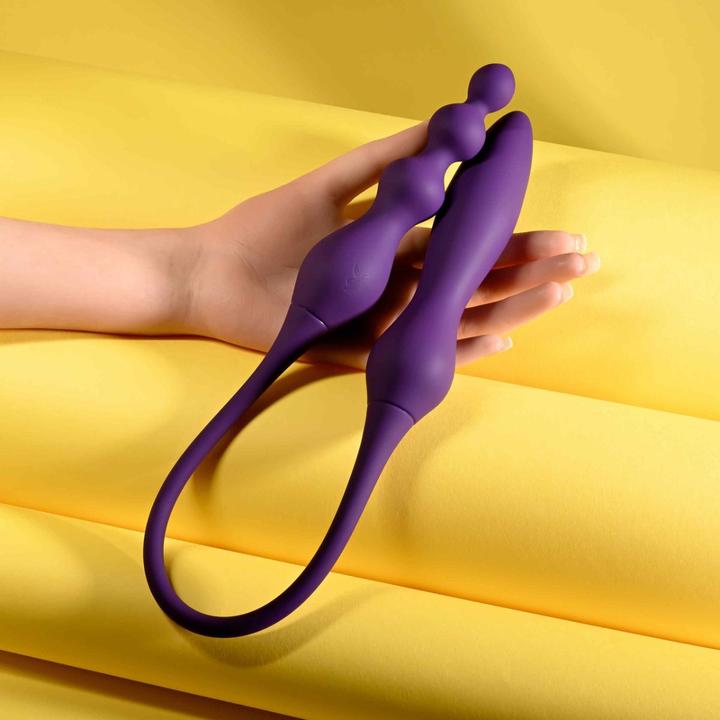 Playboy - This & That Double Vibrator - Purple