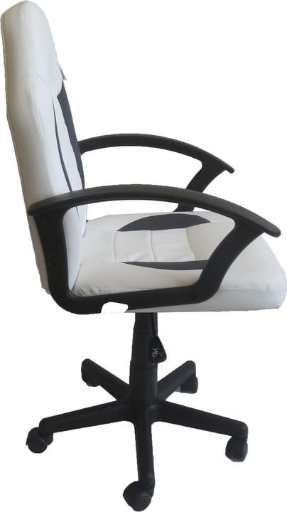 Produktbild HTI-Living Schreibtischstuhl höhenverstellbar Daytona Junior Weiss-Grau