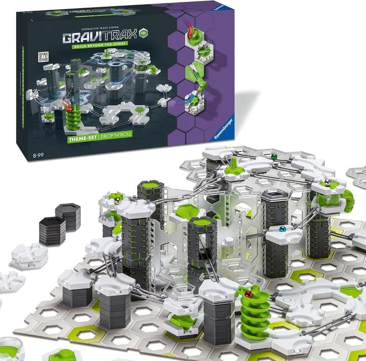 Actual product image Ravensburger GraviTrax Gravitrax PRO Drop n Roll theme set