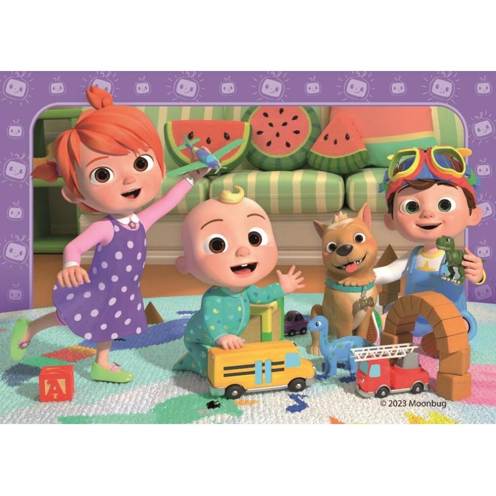 Thumbnail - Ravensburger Mein erstes Rätsel: Cocomelon 4in1 (2,3,4,5 Teile)