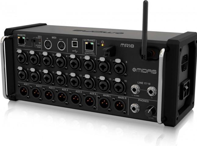 Image du produit Midas MR18 (Studio et mixeur live)