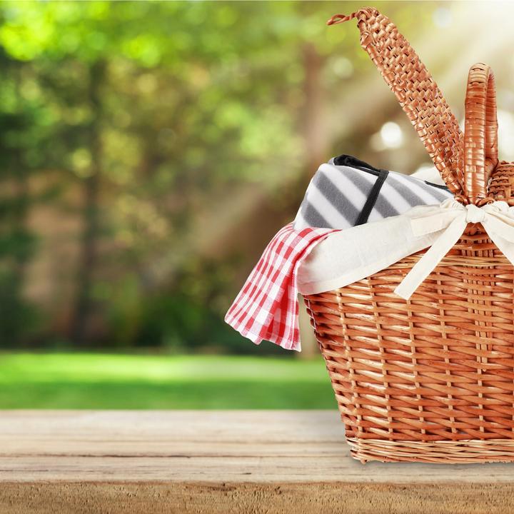 Actual product image Relaxdays Picnic blanket