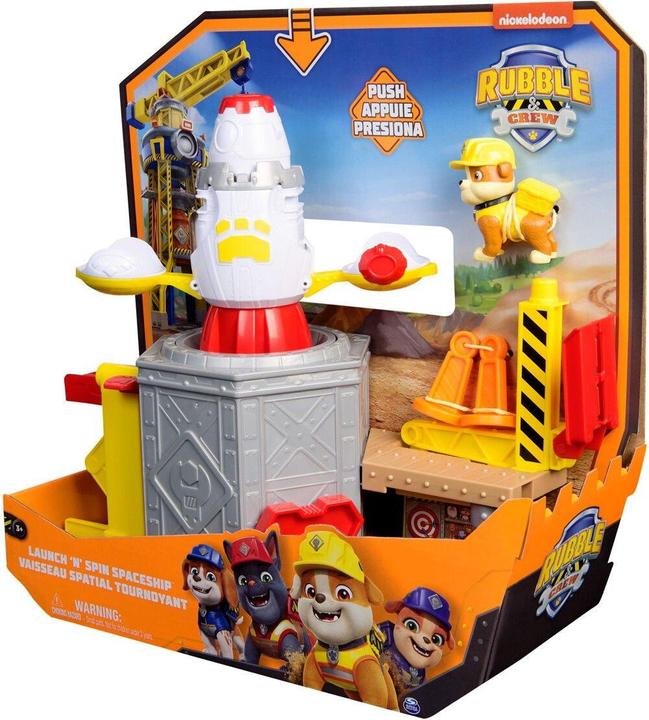 Actual product image Konjac Sponge Paw Patrol Rubble And Crew Rubble Amusement Park