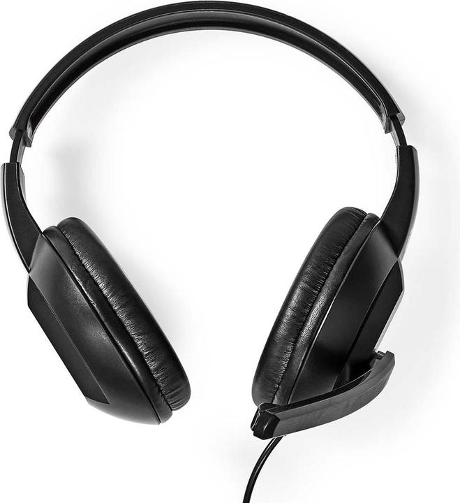 Immagine prodotto Nedis Cuffie per PC Over-Ear - Nero (Cablato, USB-A, Team Microsoft, Zoom)