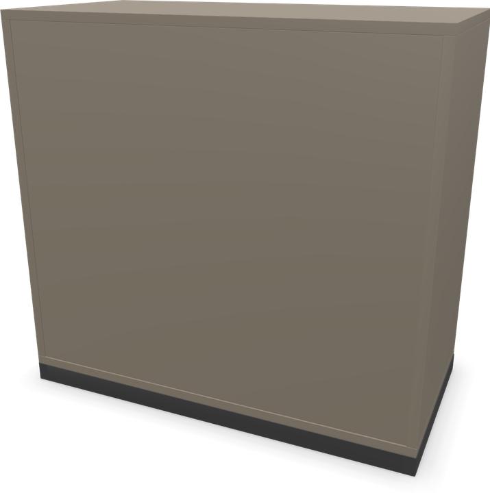 Actual product image Narbutas Choice hinged door cabinet (80 x 40 x 76 cm)