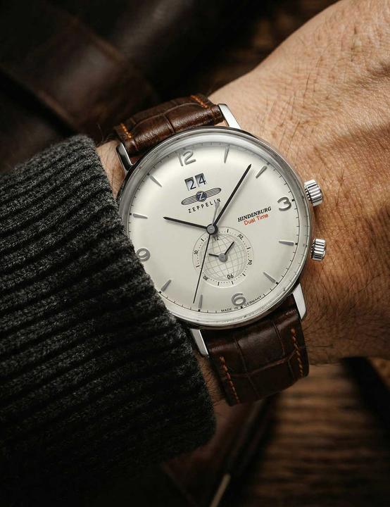 Produktbild Zeppelin Uhr Modell LZ129 Hindenburg 80445 Quartz (Analoguhr, Swiss Made, 40 mm)