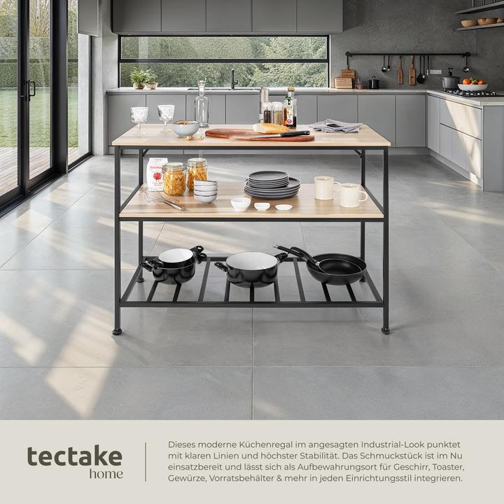 Actual product image tectake Akeley (120 x 60 x 90.50 cm)