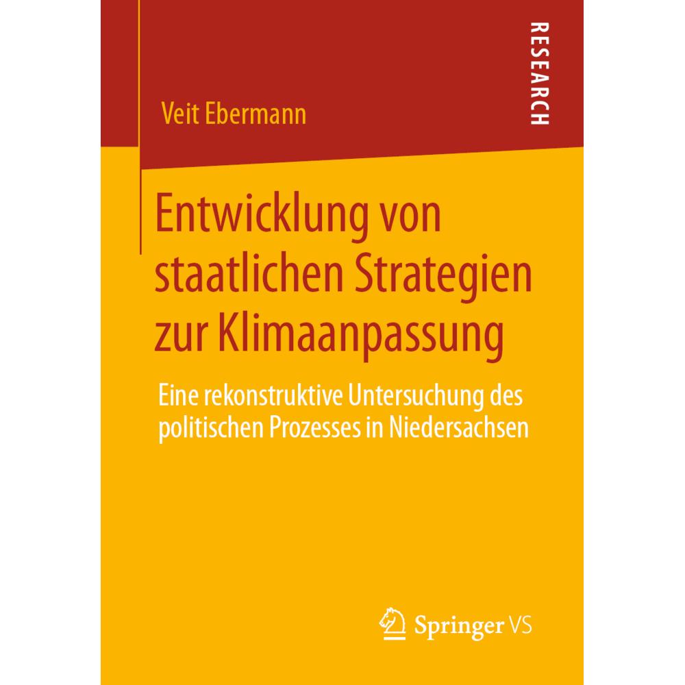 Entwicklung von staatlichen Strategien zur Klimaanpassung, Fachbücher von Veit Ebermann