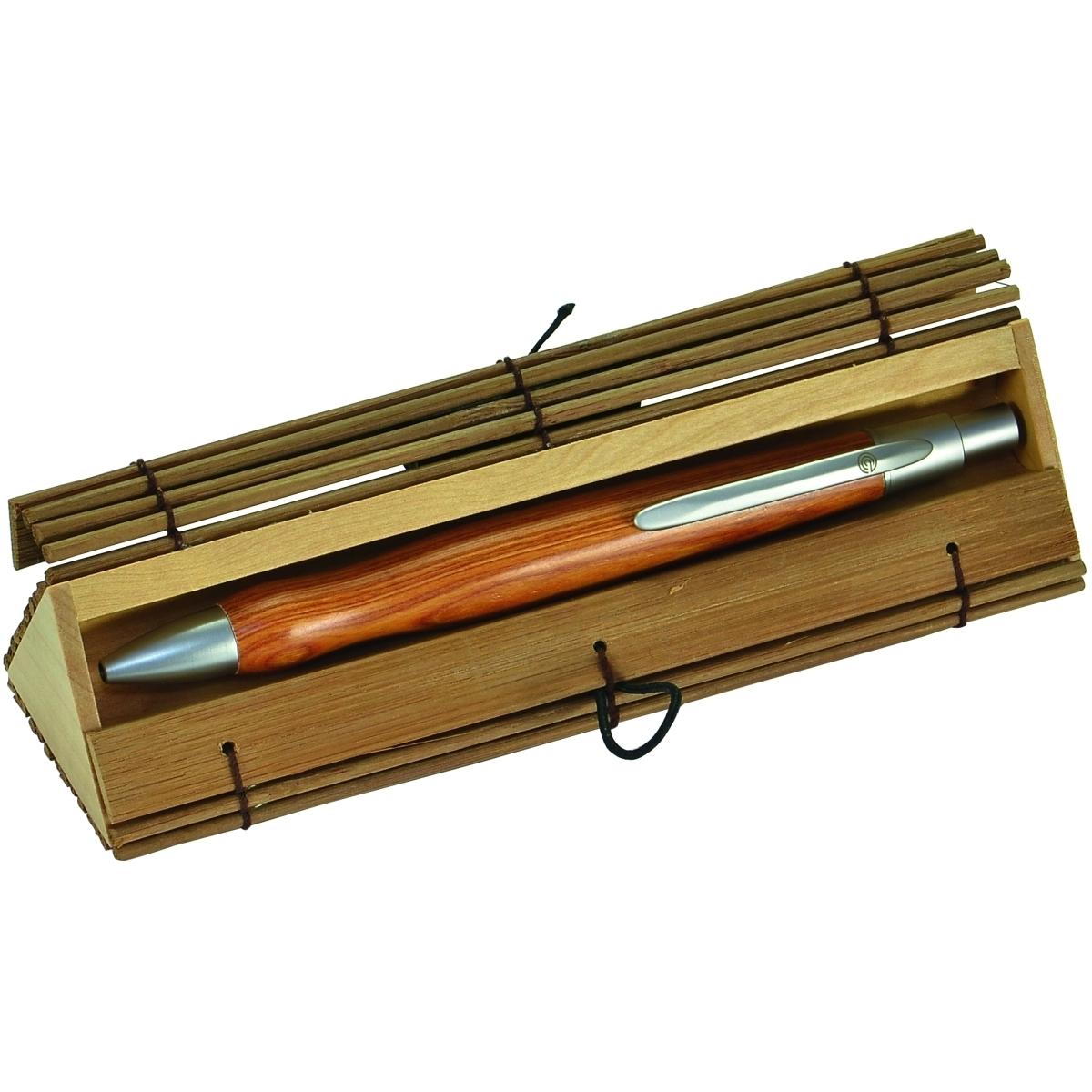 Ecobra, Schreibstifte, Kugelschreiber buchefarben Serie Tripolis im Etui (Braun, 1 x)