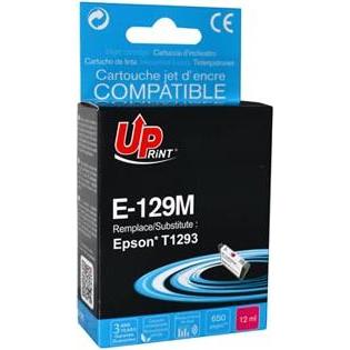 Print, Cartucce, UPrint kompatibel Ink mit C13T12934010, T1293, E-129M, magenta, 10ml