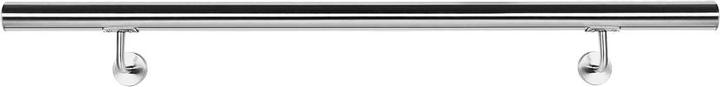 Actual product image Wiltec Handrail Set Wall Holder Handrail 80cm Holder Banister Handhold Stainless Steel V2A (Stainless steel V2A)