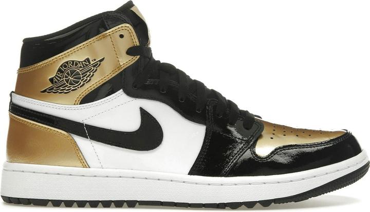 Image du produit Jordan 1 Retro High Golf Patent Gold Toe (44)