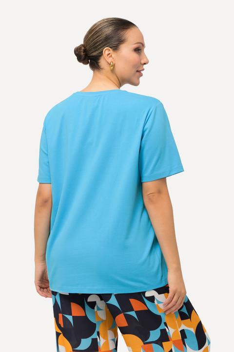 Produktbild Ulla Popken T-Shirt, Schmuckösen, Rundhals, Halbarm (42, 44)