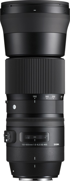 Immagine prodotto Sigma 150-600 mm f/5-6.3 DG OS HSM (C) (Canon EF, Canon EF-S, Full-frame)