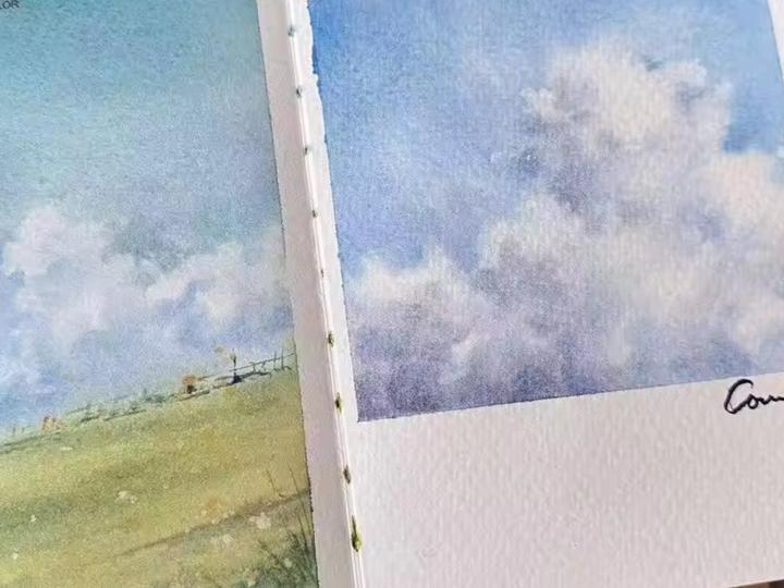 Actual product image Potentate Watercolour Journal Set of 2 (Special ruling, Hardcover)
