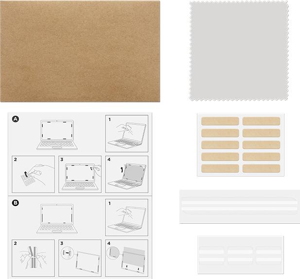 Actual product image Lenovo 16inch Premium Clarity Privacy Filter for P16/T16 Gen1 16:10 (16", 16:10)