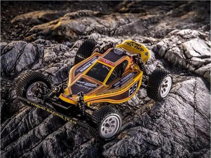Immagine prodotto Kyosho Kit Buggy Turbo Optima Pro 4WD Legendary Series, 1:10 (Kit)