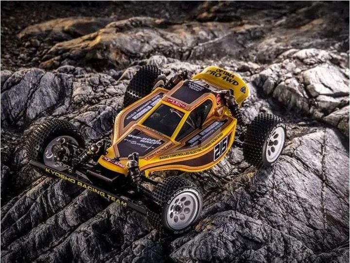 Produktbild Kyosho Buggy Turbo Optima Pro 4WD Legendary Series Bausatz, 1:10 (Kit)
