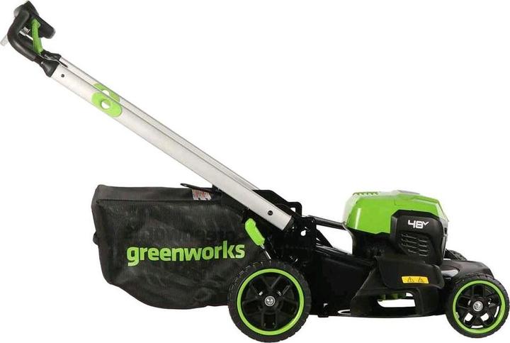 Actual product image Greenworks GD48LM51SPIIK5 AkkuRasenmäher mit Eigenantrieb48V5Ah, Schnittbreite 51 cm (Rechargeable battery operated)