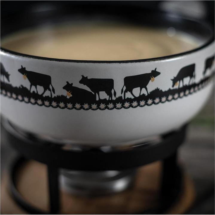 Image du produit Kuhn Rikon Set à fondue au fromage Cloche d'Or avec chêne Ø 23 cm (Fondue au fromage)