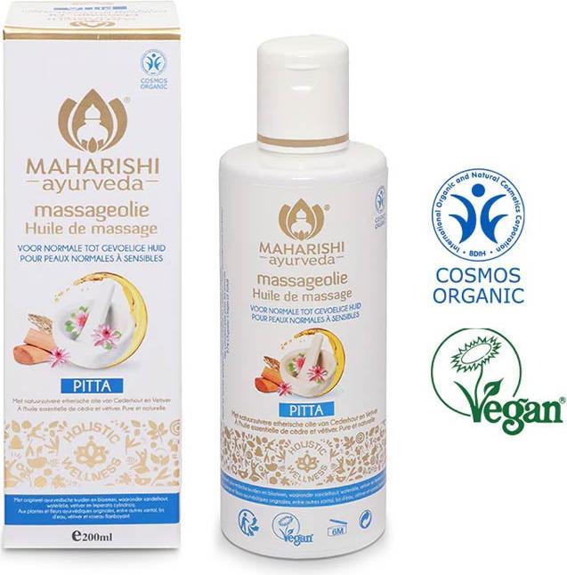 Immagine prodotto Maharishi Ayurveda Olio da massaggio Pitta Olio BDIH (200 ml)