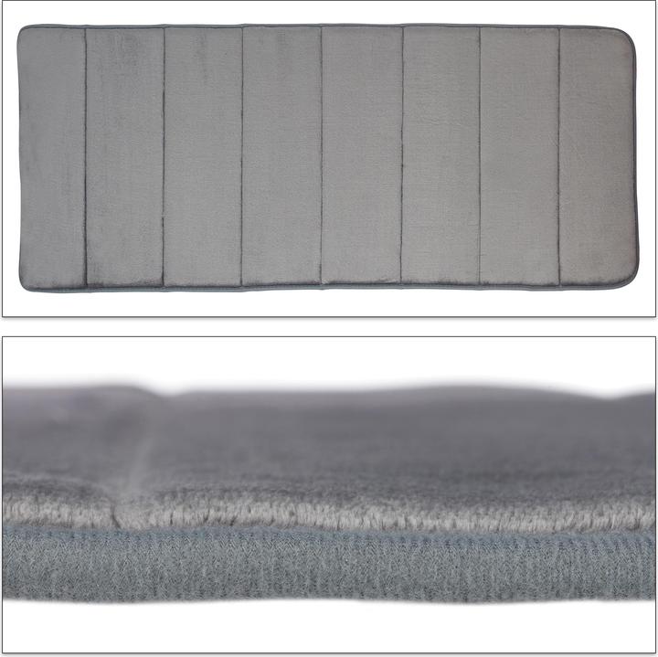 Produktbild Relaxdays Badematte Memoryschaum (49 x 114 x 1.5 cm)