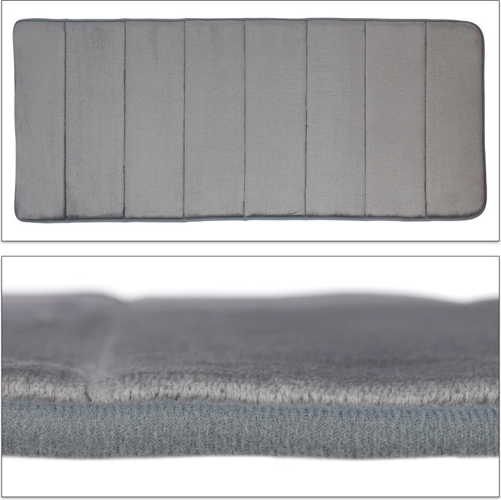 Actual product image Relaxdays Bath mat memory foam (49 x 114 x 1.5 cm)
