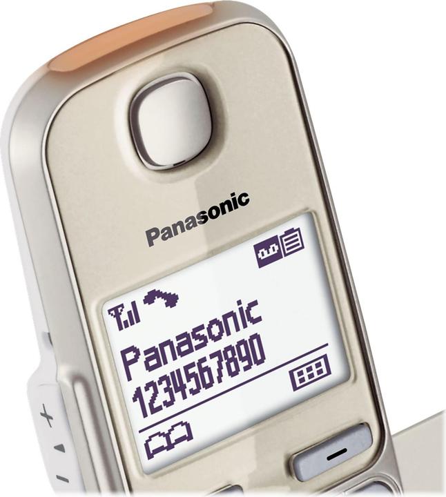 Produktbild Panasonic KX-TGE260GN Single champagner