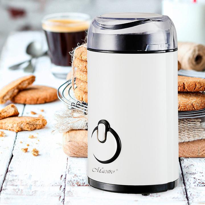 Feel-Maestro MR-452-WHITE Kaffeemühle Messerschleifer