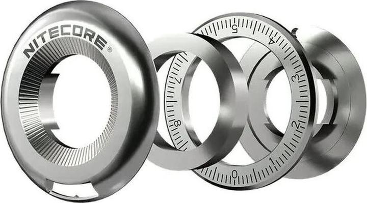 Produktbild Nitecore Halo10 Titanium Curve Measure Ring