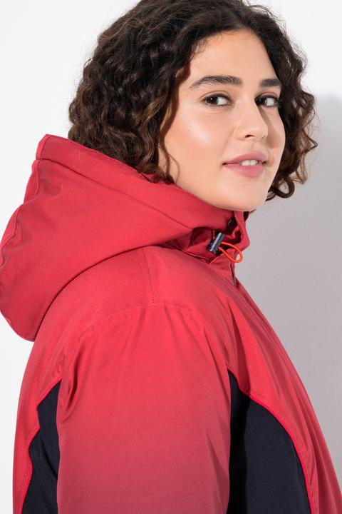 Produktbild Ulla Popken Performance-Jacke, Farbverlauf, wasserdicht, Schneefang (46, 48)