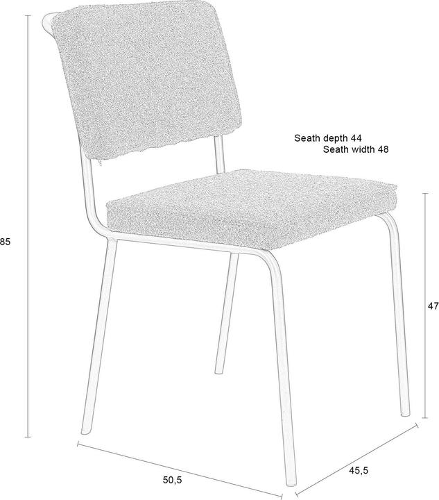 Actual product image Zuiver Buddy Chair Olive